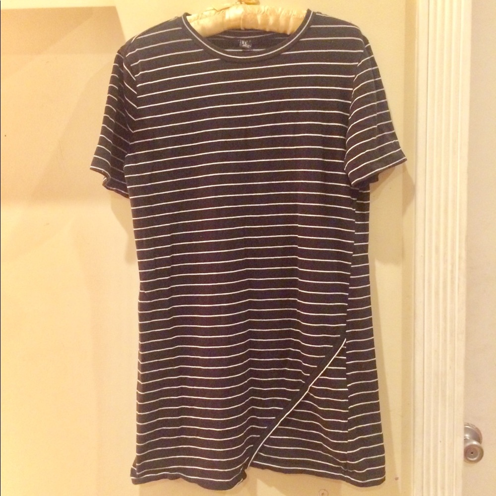 Forever 21 cute striped shirt dress